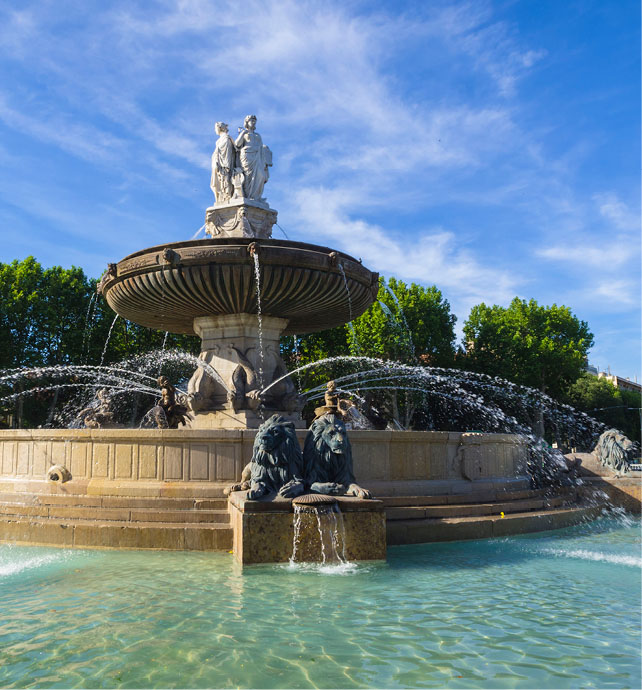 Fontaine de la Rotonde, Aix-en-Provence