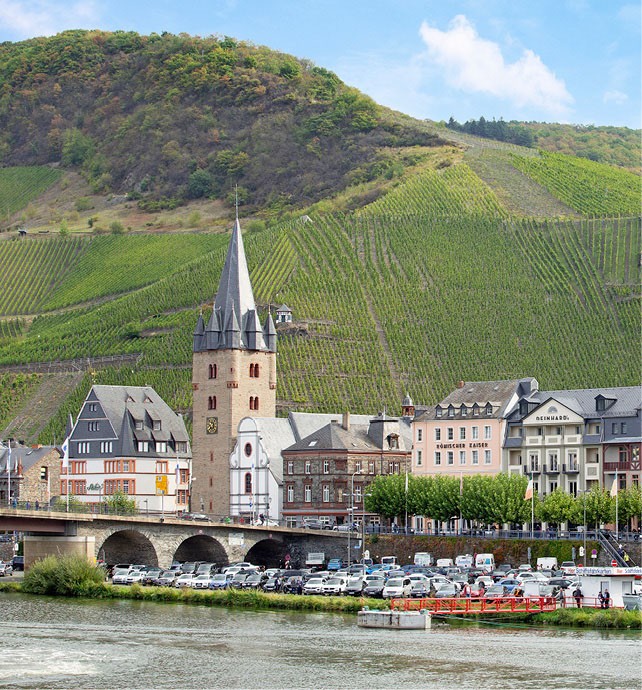 Views of the Rhine Gorge and surrounding towns, Germany